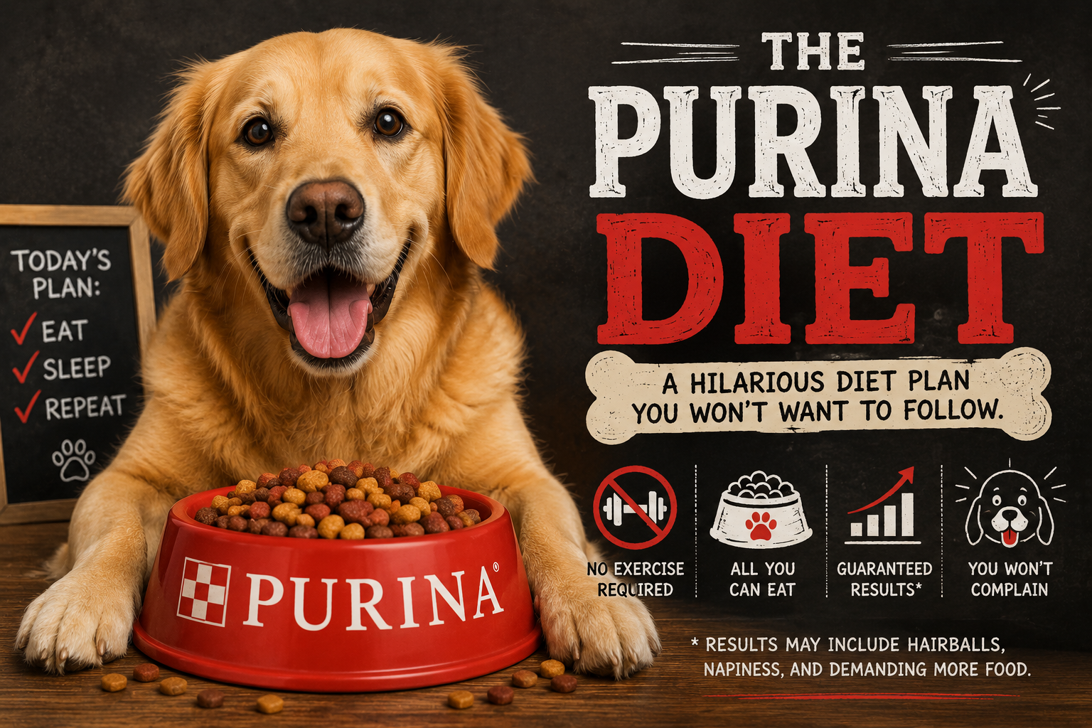 The Purina Diet {Joke}