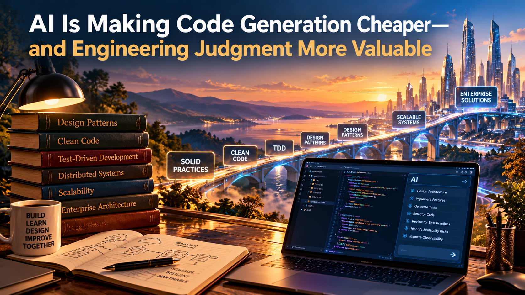 AI Is Making Code Generation Cheaper—and Engineering Judgment More Valuable