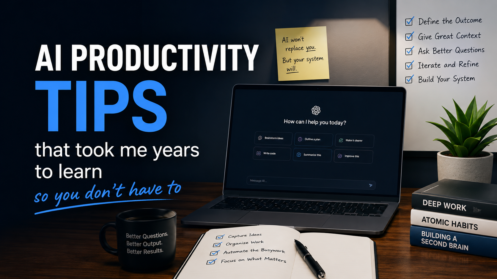 8 AI Productivity Tips That Took Me Years to Learn (So You Don't Have To)