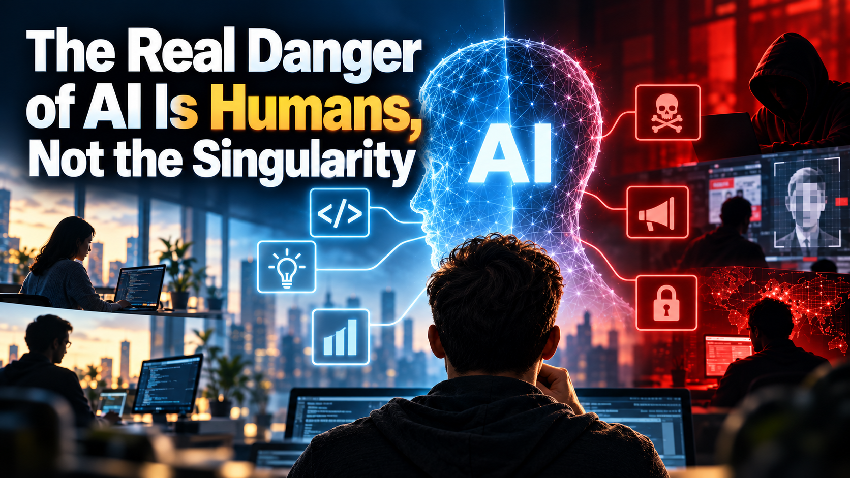 The Real Danger of AI Is Humans, Not the Singularity